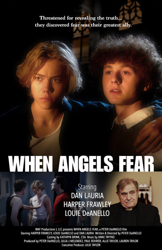 When Angels Fear poster.