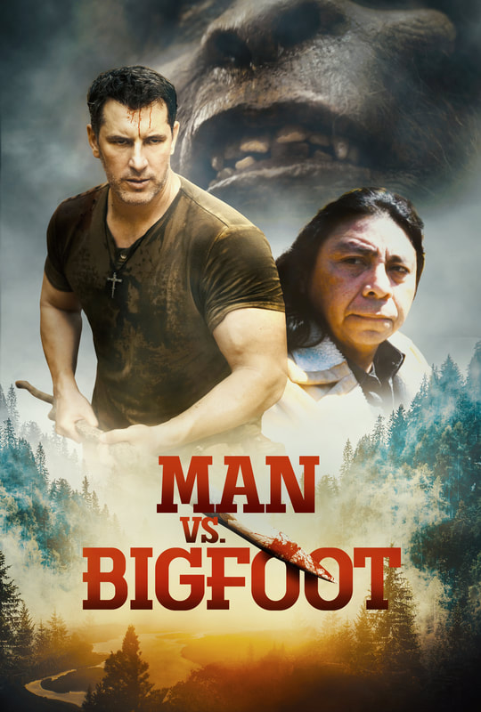 Man Vs Bigfoot poster.