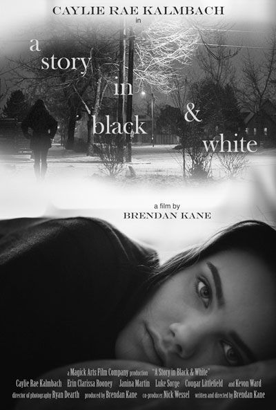 story in black and white poster