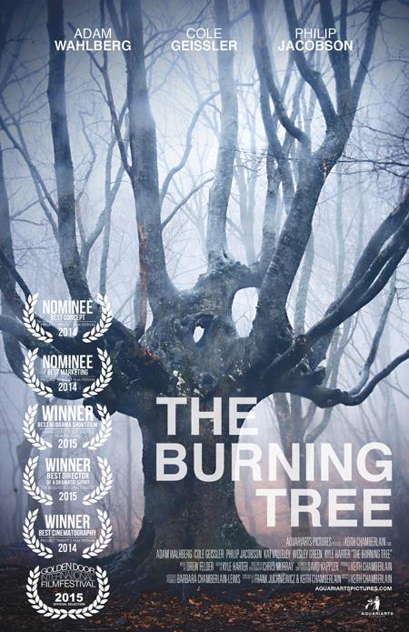 the burning tree poster