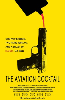 The Aviation Cocktail Poster
