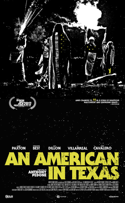 an american in texas poster