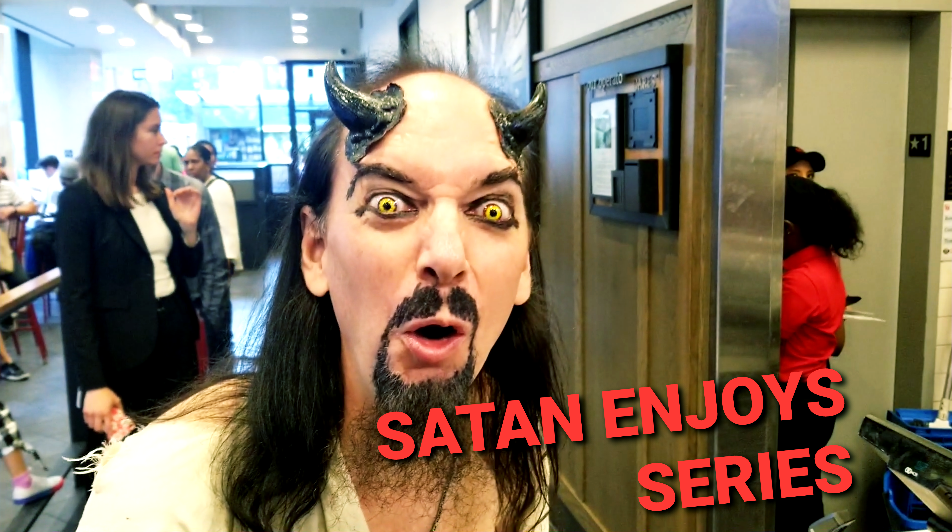Satan Enjoys.