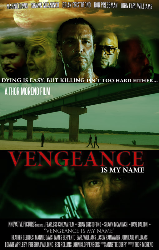 Vengeance is my Name poster.