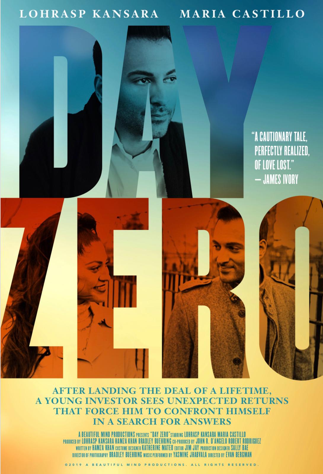 Day Zero Poster.
