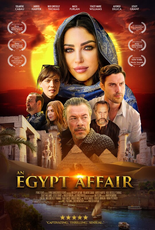 An Egypt Affair poster.