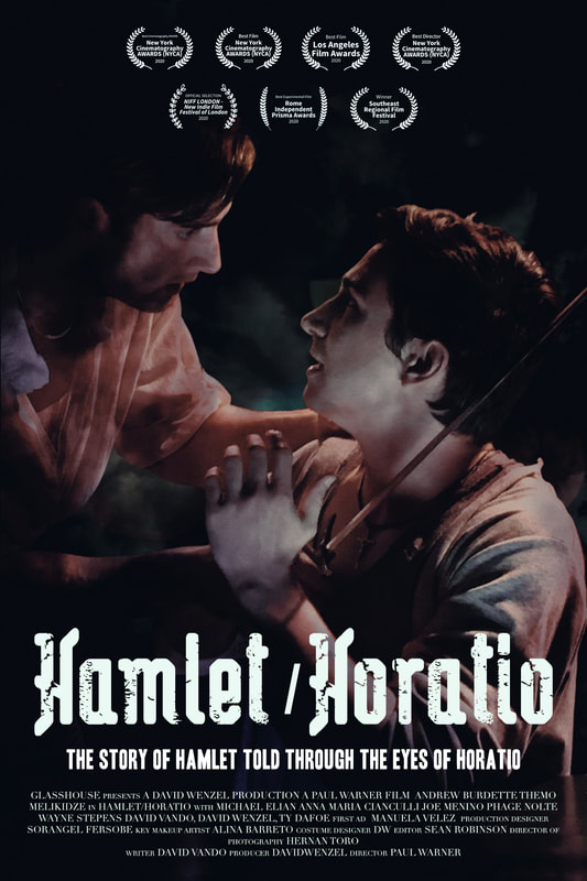 Hamlet/Horatio poster.