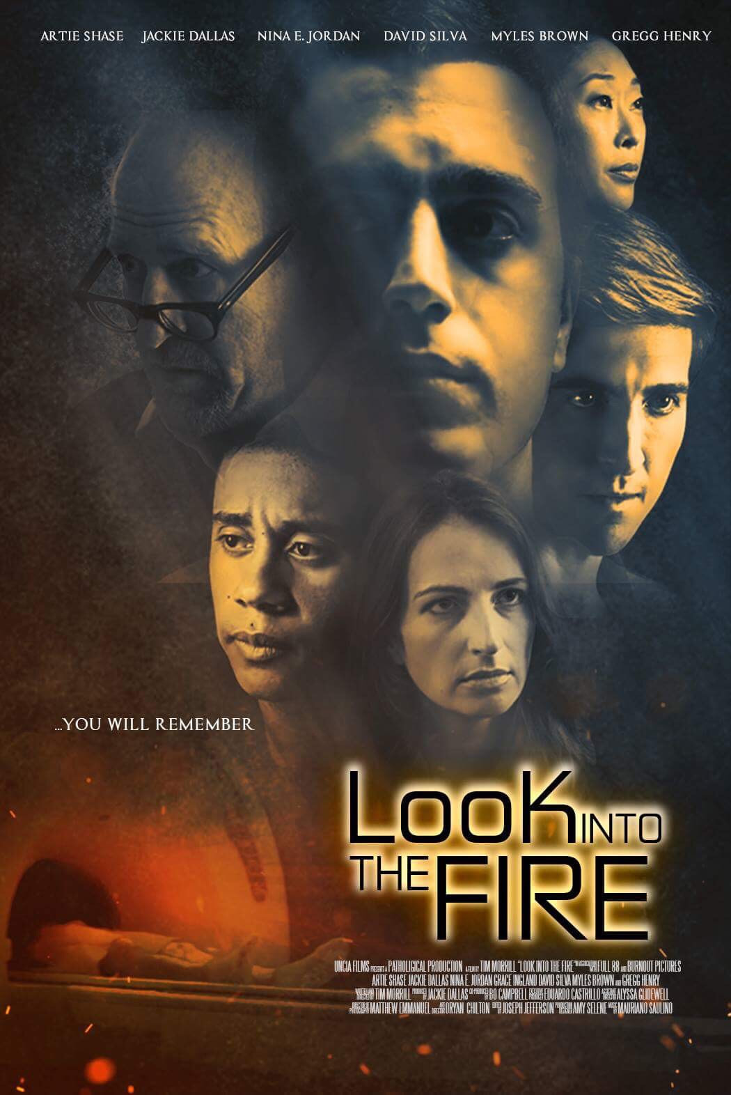 Look into the Fire poster.