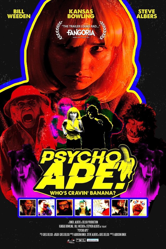 Psycho Ape poster.