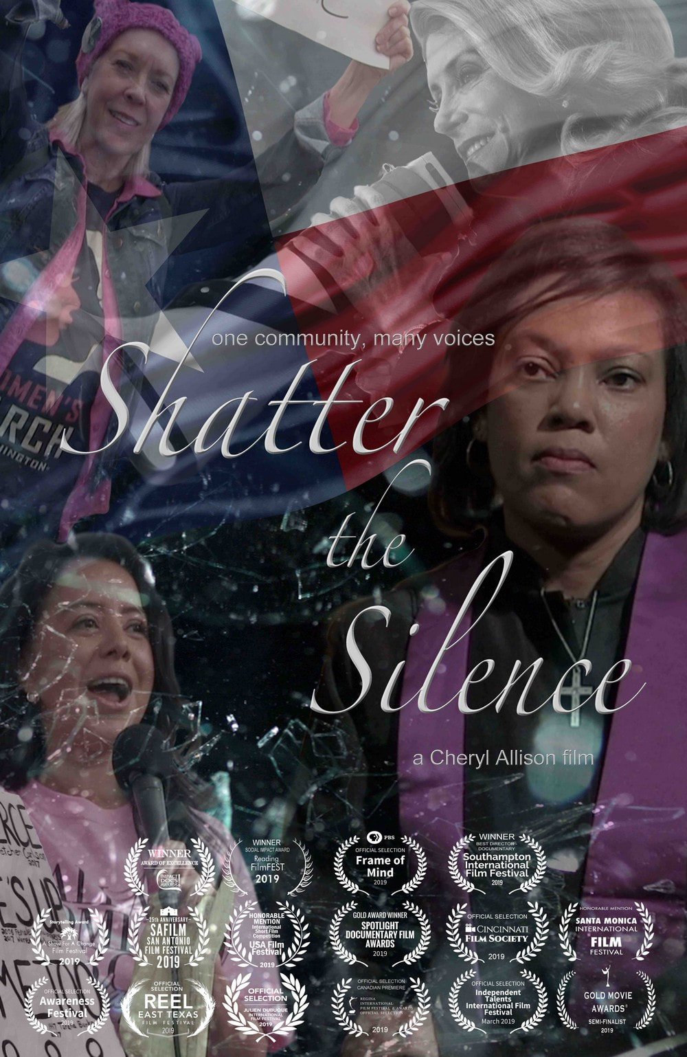 Shatter the Silence poster.